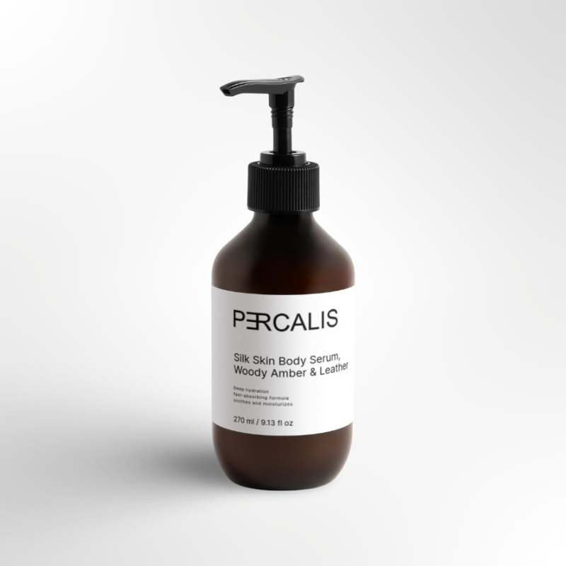 Silk Skin Body Serum, Woody Amber & Leather