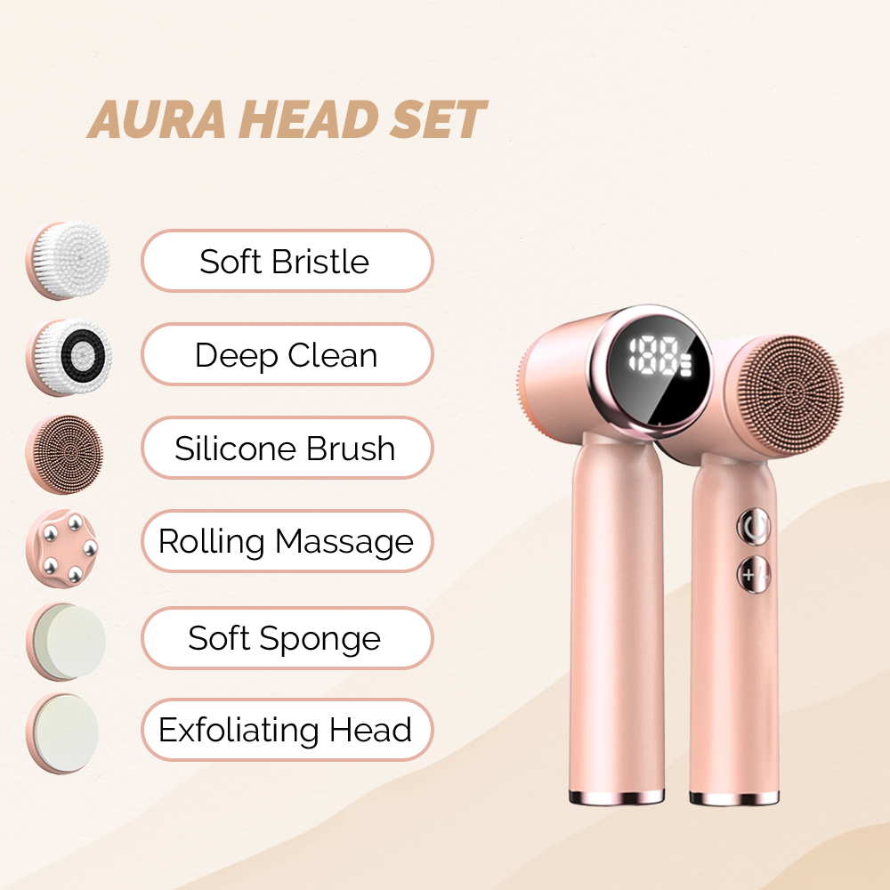 Aura Facial Cleansing Brush