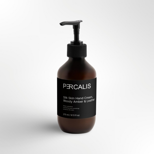 Silk Skin Hand Cream, Woody Amber & Leather